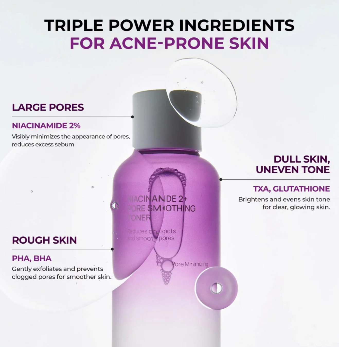 JUMISO Niacinamide 2+ Pore smoothing toner 3 skincare-kbeauty-glowtime-jumiso niacinamdie 2 pore smoothing toner