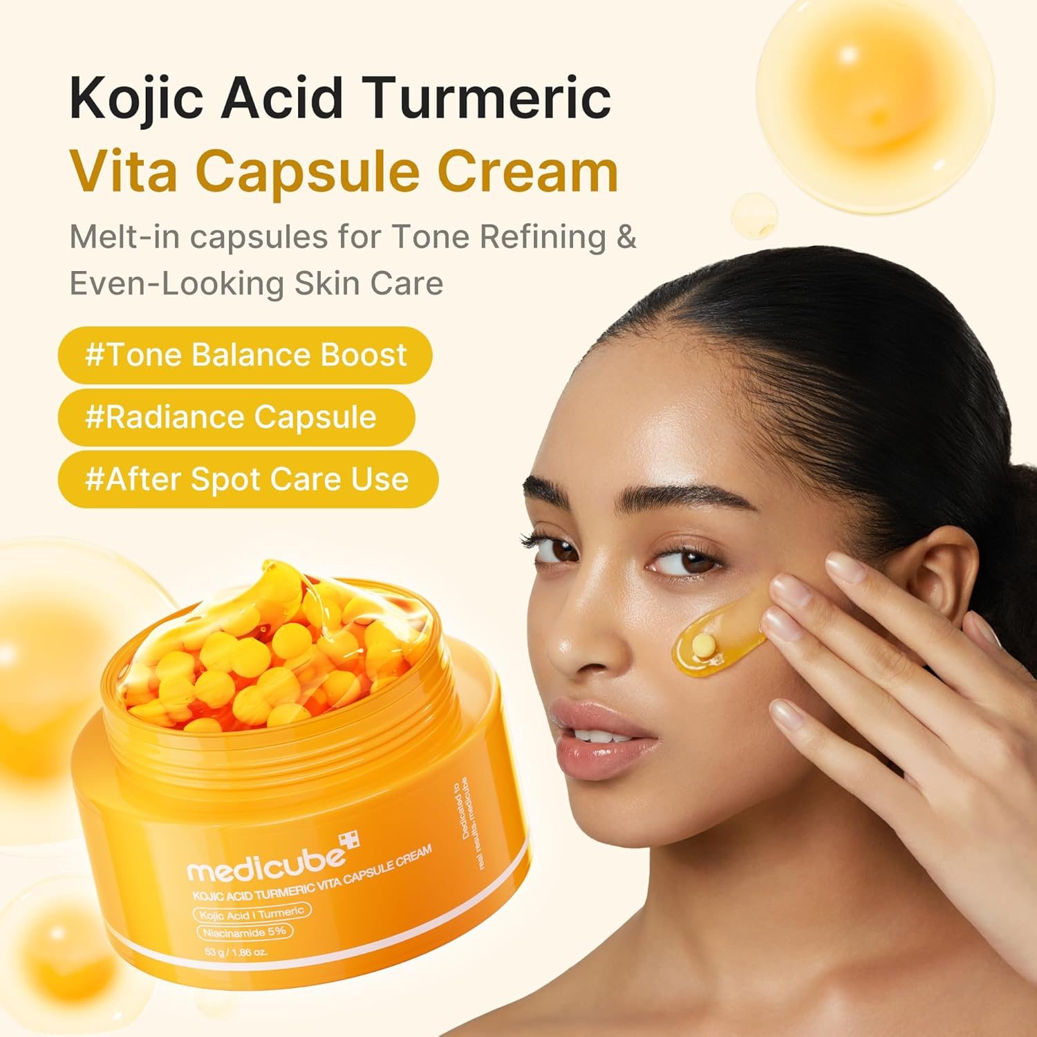 skincare-kbeauty-glowtime-medicube kojic acid turmeric viat capsule cream