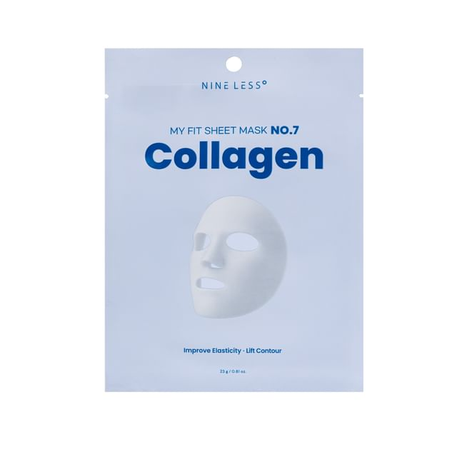 NINELESS My Fit Sheet Mask Collagen skincare-kbeauty-glowtime-nineless my fit sheet mask collagen