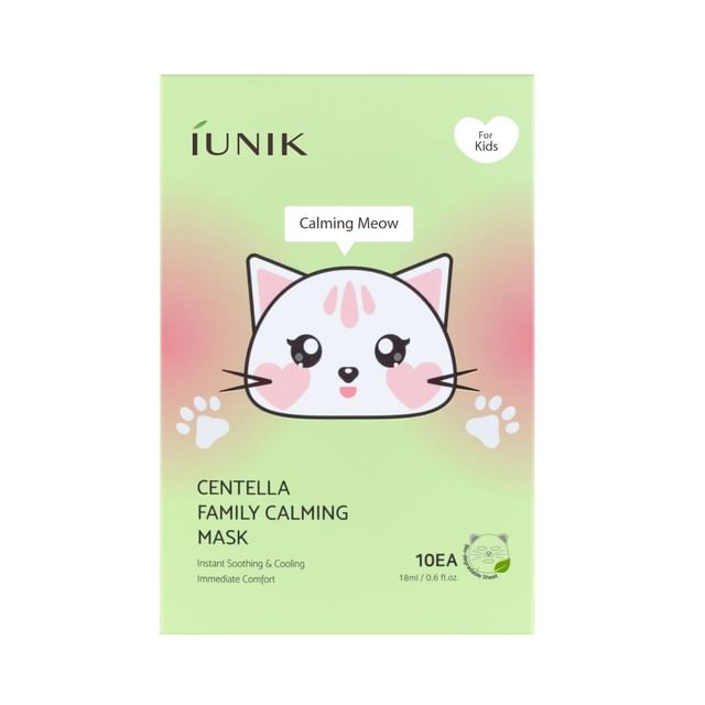 IUNIK Centella Family Calming Mask for Kids 1 skincare-kbeauty-glowtime-iunik centella family calming mask for kids