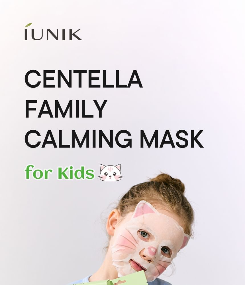 IUNIK Centella Family Calming Mask for Kids 2 skincare-kbeauty-glowtime-iunik centella family calming mask for kids