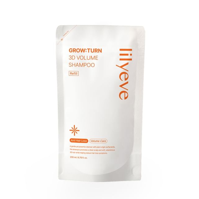 skincare-kbeauty-glowtime-lilyeve grow turn 3d volume shampoo refill