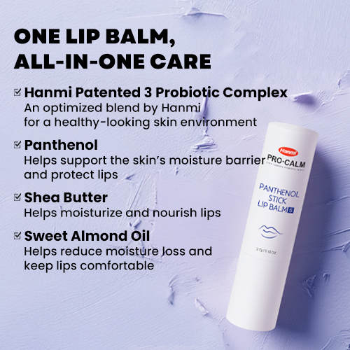 skincare-kbeauty-glowtime-procalm panthenol stick lip balm