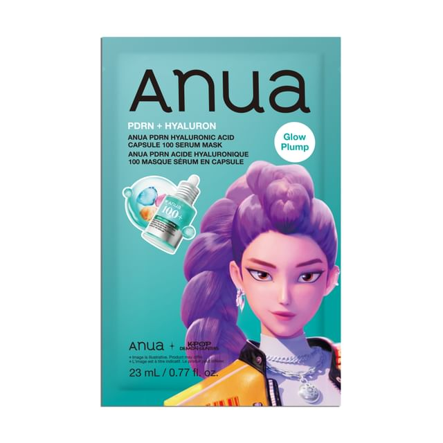 skincare-kbeauty-glowtime-anua pdrn hyaluronic acid capsule 100 serum mask