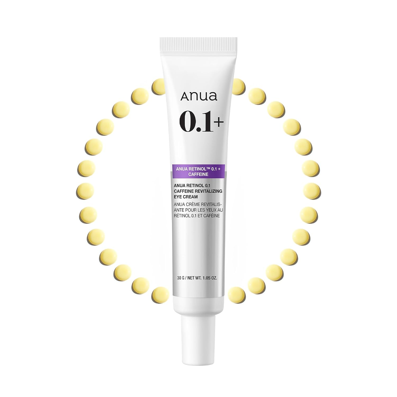 skincare-kbeauty-glowtime-anua retinol 0.1 caffeine revitalizing eye cream